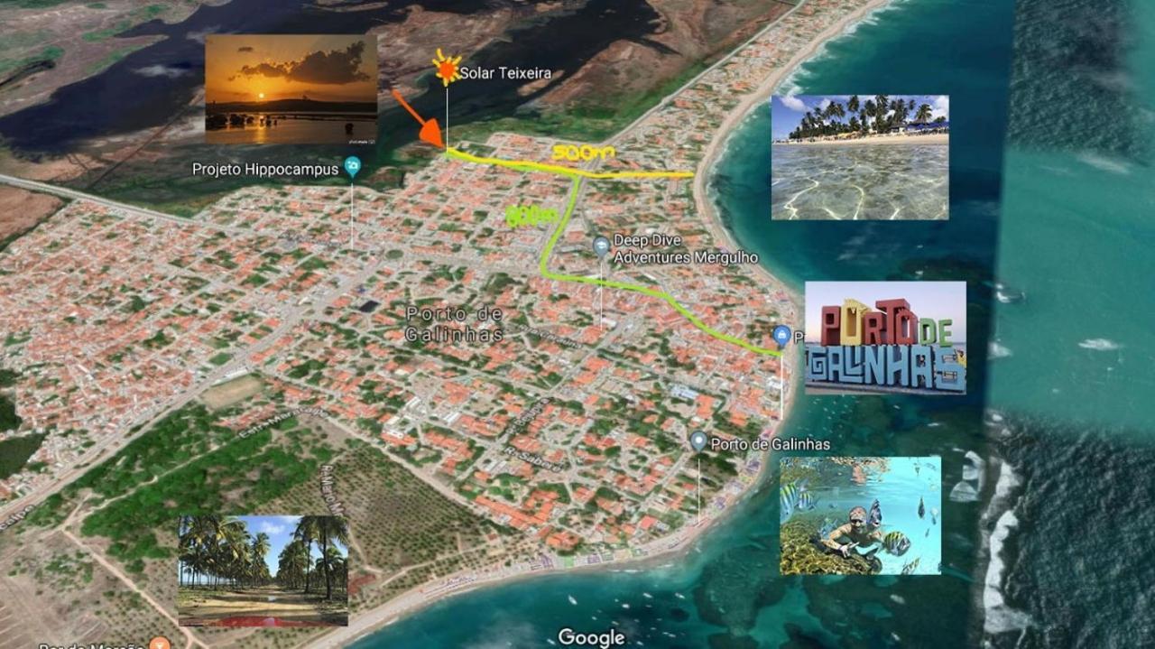 Solar Teixeira Flats Hotel Porto de Galinhas Exterior photo